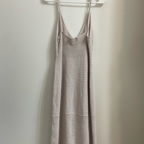 Aritzia body con midi tan dress - Picture 2 of 2